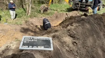 На Волыни эксгумировали останки 48 жертв Второй мировой войны