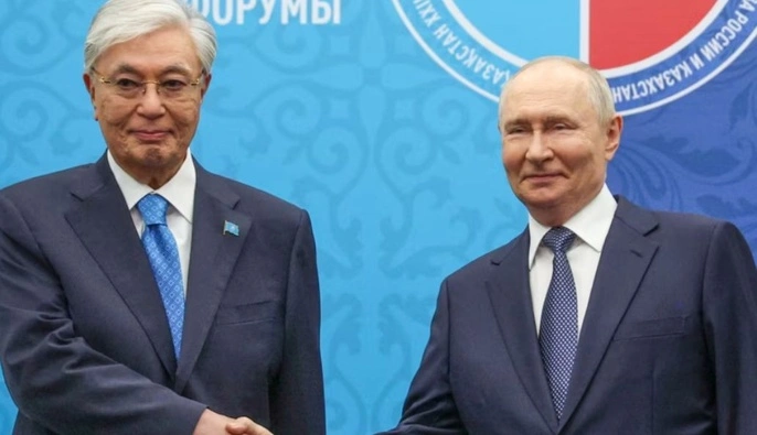 ISW: Путін міг використати зустріч із Токаєвим, аби виправдати продовження війни проти України