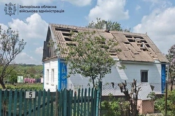 В результате атак на Запорожье ранены 14 человек, среди них - дети