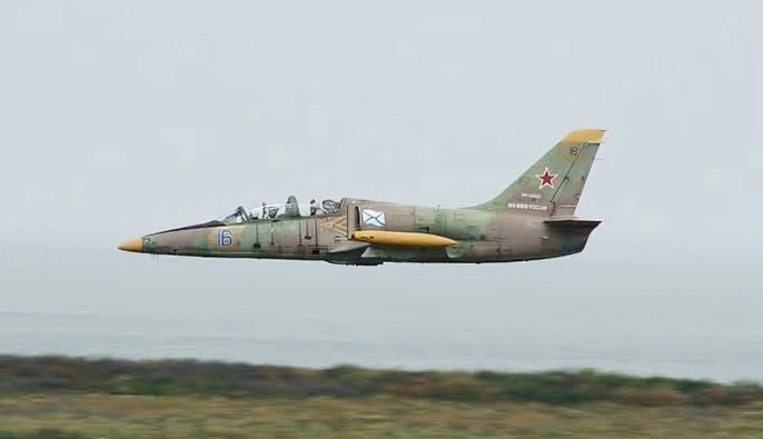 В Краснодарском крае разбился российский учебный самолет L-39  