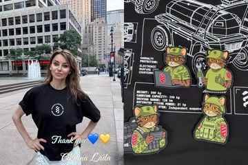 "Дякую, герої-котики": Оксана Лада підтримала українських військових медиків