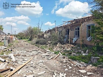Росіяни завдали більше 800 ударів по 52 населених пунктах Запорізької області 