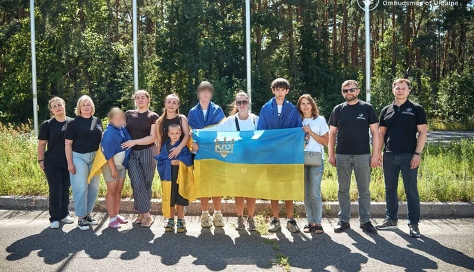 Україна повернула ще чотирьох дітей з тимчасово окупованих територій