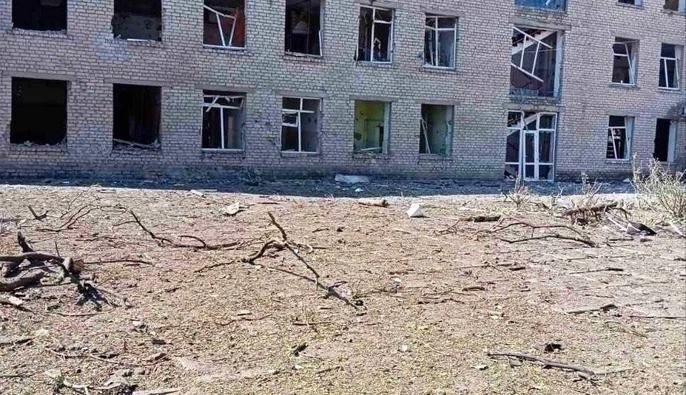 На Херсонщине в результате атаки врага получили повреждения социальные объекты