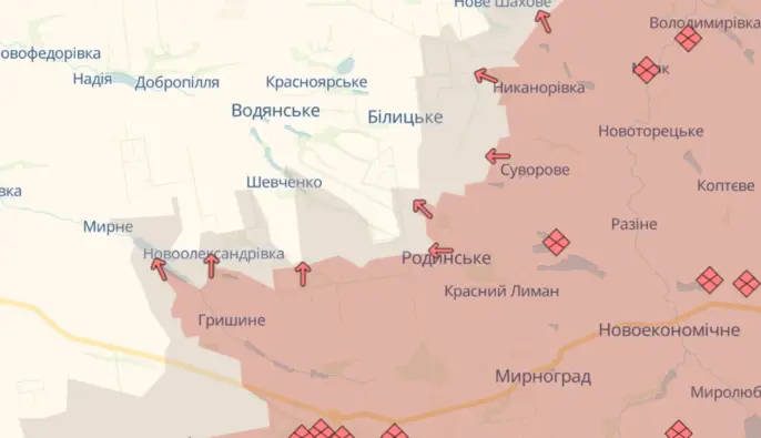 Россияне оккупировали Сухецкое в Донецкой области, зафиксировано продвижение — DeepState