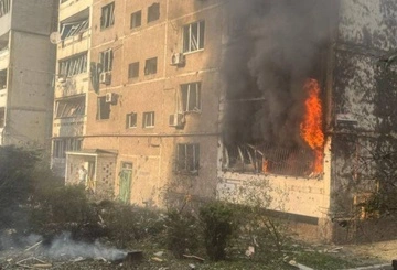 Росіяни повторно атакували Запоріжжя: двоє людей поранені
