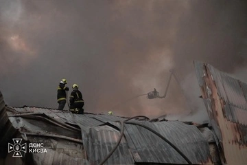 Ворог атакував Київщину: цілив у склади та виробничі приміщення 