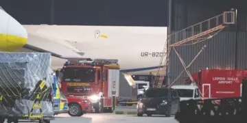 В аеропорту Лейпцига виявили дрон із детонатором поруч з українським літаком "Антонов"