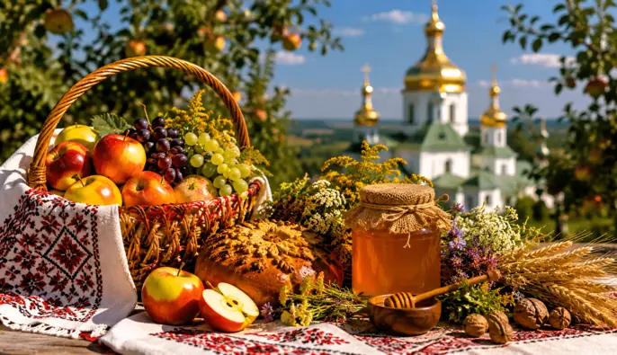 З Яблучним Спасом! Душевні привітання та яскраві листівки до свята Преображення Господнього