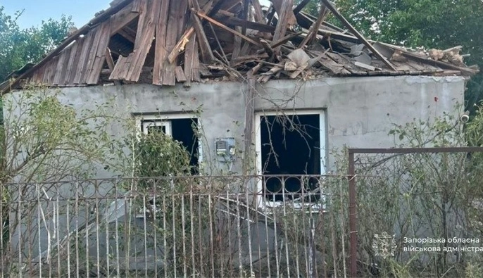 Оккупанты нанесли 1041 удар по 66 населенным пунктам Запорожской области