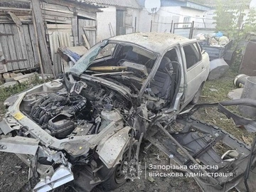 Росія атакувала FPV-дронами автомобілі на Запоріжжі: троє людей поранені