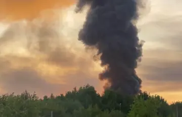 У Криму повідомляють про удар по аеродрому "Гвардійське": спалахнула сильна пожежа