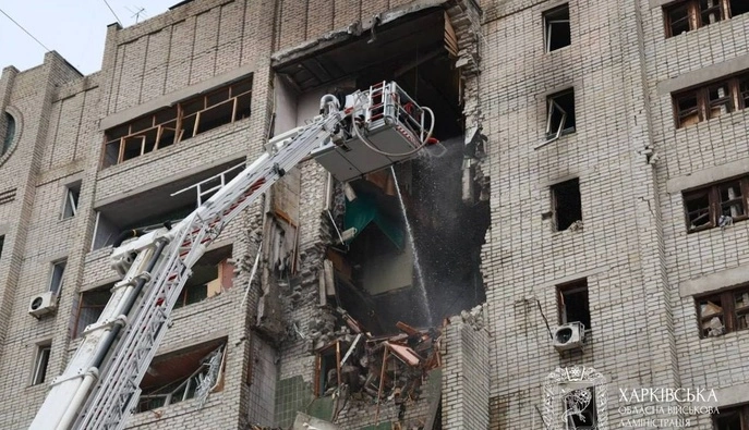 Зросла кількість постраждалих внаслідок удару росіян по Харкову