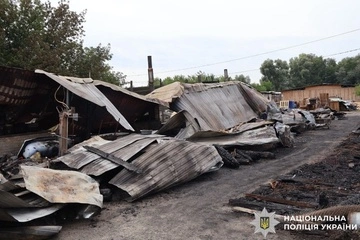 У притулку на Київщині сталася пожежа: загинули тварини та згоріли вольєри
