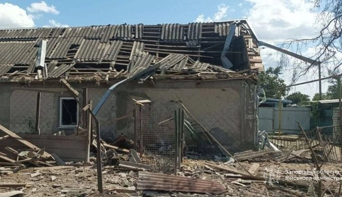 Оккупанты нанесли более тысячи ударов по Запорожью