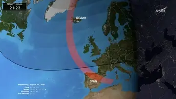 NASA потрапила у скандал через карту Криму під час трансляції сонячного затемнення – що сталося