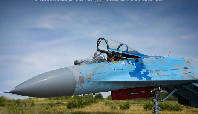 Пилот Су-27 уничтожил российский пункт управления вместе с операторами дронов