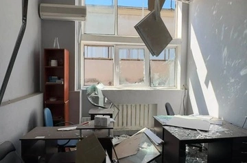 В результате ночных обстрелов Киева пострадали офисы издательств "Наш Формат" и "Лаборатория"