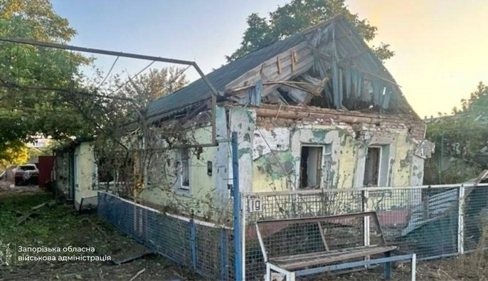 Окупанти завдали 1217 ударів по 60 населених пунктах Запорізької області