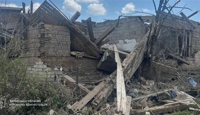 Россияне атаковали 59 населенных пунктов Запорожской области, есть погибшие