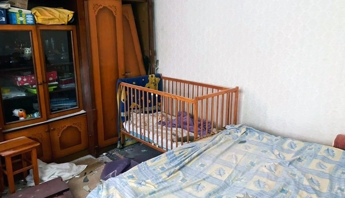 У Херсоні дрон атакував будинок – заряд від РПГ впав у дитяче ліжечко
