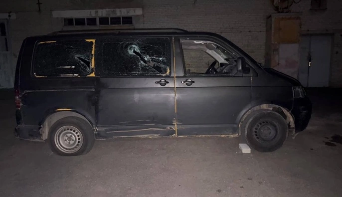 В Луцке толпа из 30 гражданских избил военных и авто ТЦК