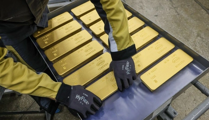 Золотий запас Росії скоротився до найнижчого рівня за шість років