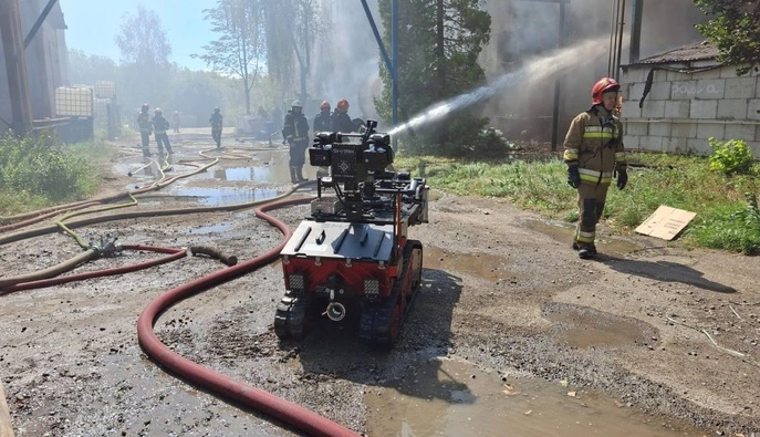 Пожар на заводе «Искра» во Львове: погибли два человека