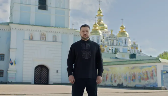 Поздравление Зеленского с Днём Независимости: сколько раз он упомянул Путина, Россию и мир