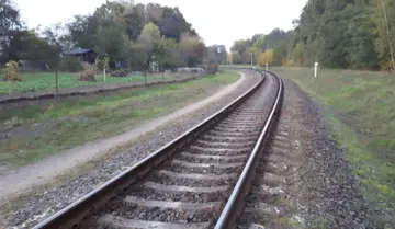 В Беларуси возле Гомеля строят железнодорожную колею для приема военных эшелонов