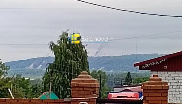 У Башкортостані після прильотів загорівся склад Ozon – перші кадри