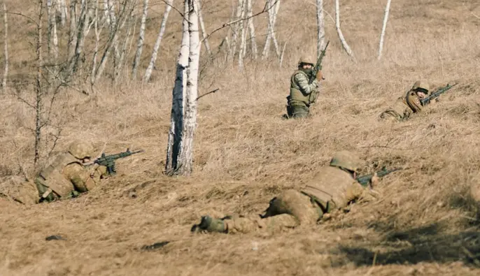 На Купянщине украинские военные зачистили еще 2 квадратных километра леса