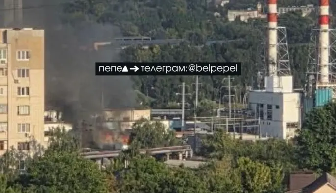 В Белгороде после ударов вспыхнули ТЭЦ и логистические объекты Ozon