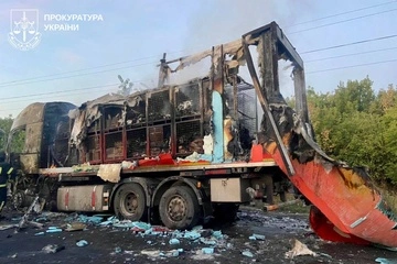 Россияне атаковали терминал «Новой почты» на Одесщине и почтовый автомобиль на Харьковщине — подробности