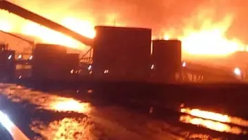 Россияне атаковали шахту в Днепропетровской области