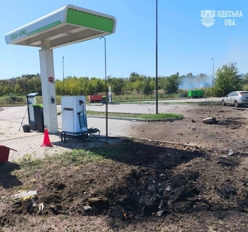Окупанти вдарили по АЗС на Одещині