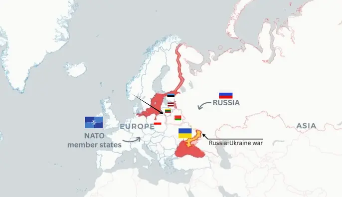 "Віддайте Україну або буде ескалація": як Москва шантажує НАТО "Сувальським коридором"