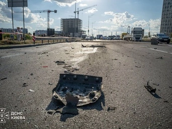 Кількість постраждалих через атаку РФ на Київ зросла до дев'яти: шістьох госпіталізували
