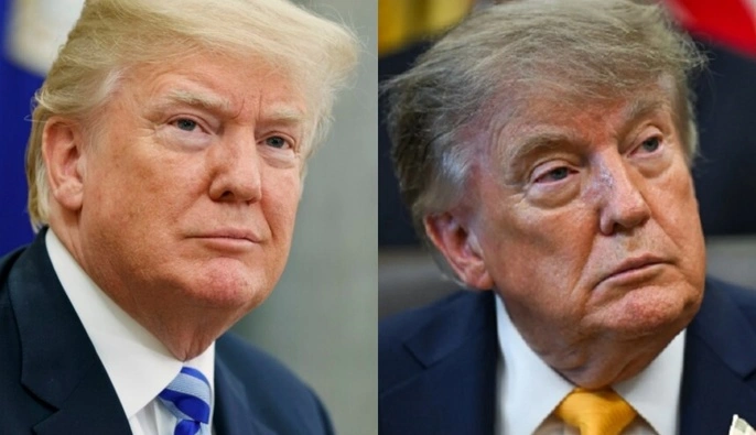 "Чистісінько як Пірс Броснан": Трамп пофарбував чуприну та став об'єктом жартів