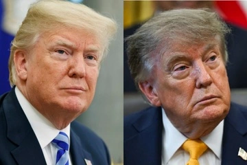 "Чистісінько як Пірс Броснан": Трамп пофарбував чуприну та став об'єктом жартів