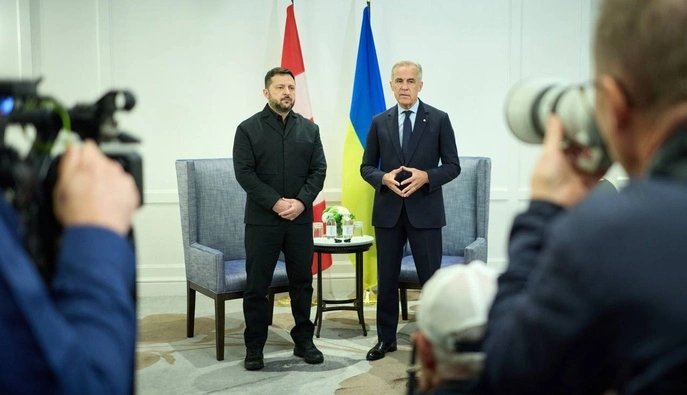 Зустріч Зеленського та Карні: Київ і Оттава домовилися про посилення співпраці