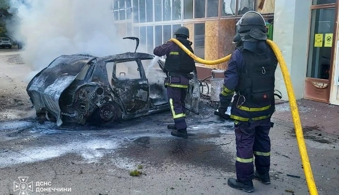 В Краматорске оккупанты массово атакуют гражданские авто: погибли три человека