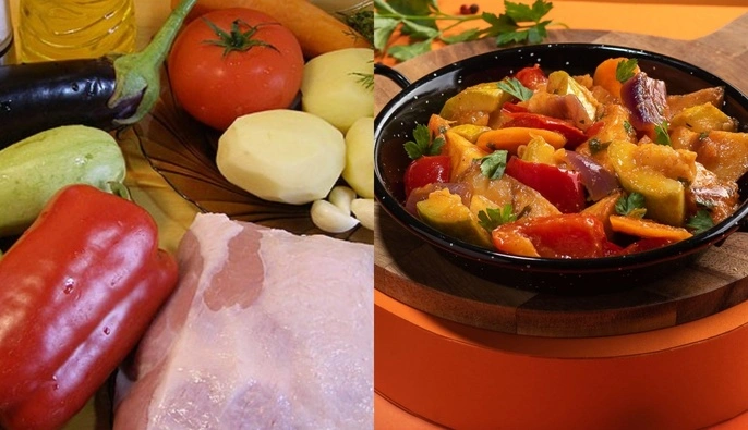 Как приготовить овощное рагу с мясом: простой пошаговый рецепт