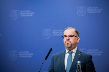 Сбитый над Литвой дрон предварительно не содержал взрывчатых веществ — министр обороны