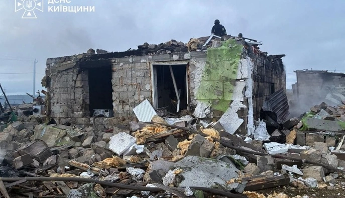Під Києвом дрони поранили п'ятьох людей: серед них троє дітей