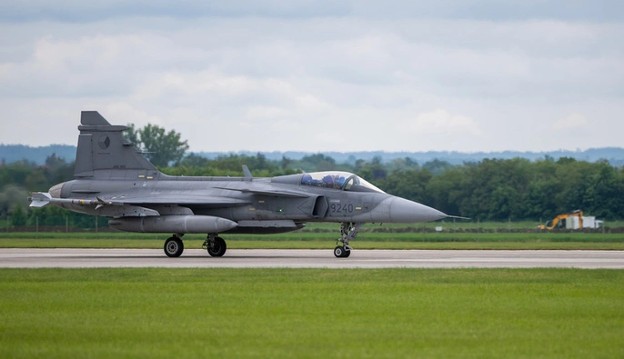 Чехія підняла Gripen у повітря через російську атаку на Україну — літаки вирушили до Польщі