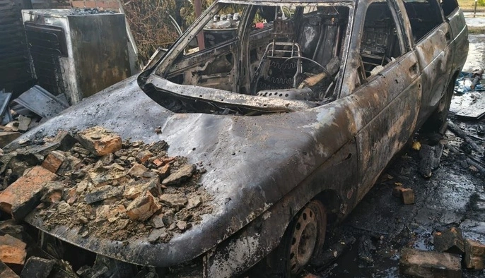 На Нікопольщині росіяни пошкодили торговельний центр