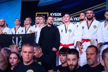 Зеленський заснував турнір "Кубок президента України з рукопашного бою" та нагородив переможців