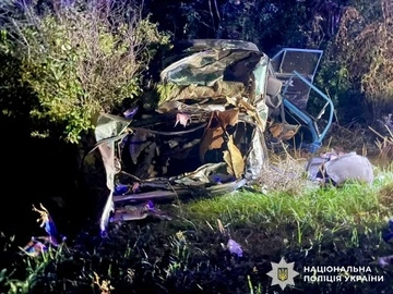 У ДТП на Вінниччині загинули двоє дітей, ще троє людей поранено