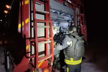 Київ атакували дрони: у двох районах спалахнули пожежі